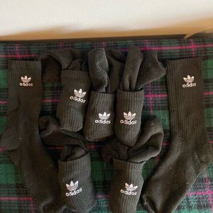 6 Pack Men’s Adidas Crew Socks